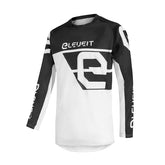 Maglia X LEGEND 23, una maglia off-road leggera e traspirante. Design nero e bianco. Di ELEVEIT.